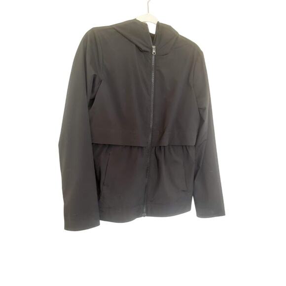Lululemon Black Hooded Full Zip Jacket Women’s – Lightweight Activewear - Picture 1 of 6
